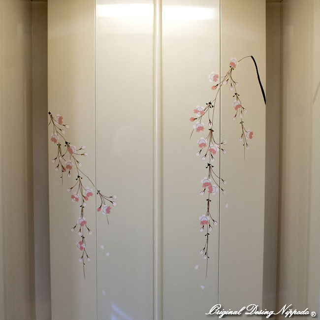 新世紀２型　パールホワイト桜蒔絵